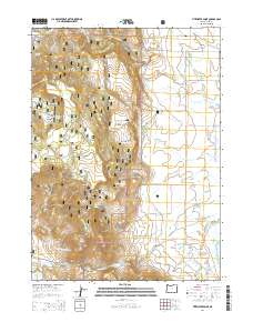 2014 Map of Fitzwater Point, 2014 Print