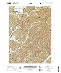 2020 Map of Fivemile Creek, 2020 Print