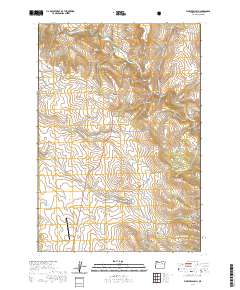 2020 Map of Flowers Gulch, 2020 Print