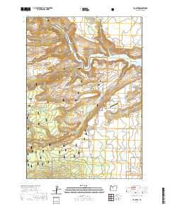 2020 Map of Fly Creek, 2020 Print