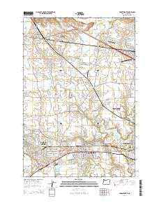 2014 Map of Forest Grove, 2014 Print