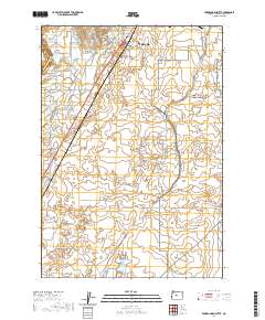 2020 Map of Forked Horn Butte, 2020 Print