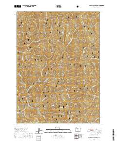 2020 Map of Fourth of July Creek, 2020 Print