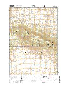 2014 Map of Fox, 2014 Print
