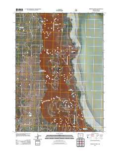 2011 Map of Fremont Point, 2011 Print