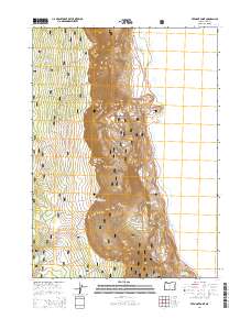 2014 Map of Fremont Point, 2014 Print