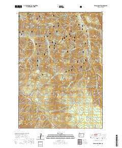 2020 Map of French Mountain, 2020 Print