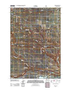 2011 Map of Friend, 2011 Print