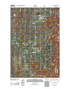 2011 Map of Fry Meadow, 2011 Print