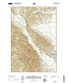2020 Map of Gales Creek, 2020 Print