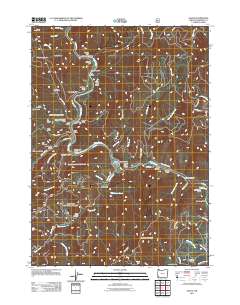 2011 Map of Galice, 2011 Print