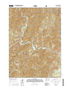 2014 Map of Galice, 2014 Print