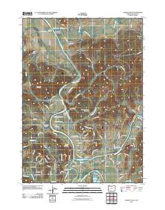 2011 Map of Garden Valley, 2011 Print