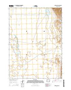 2014 Map of Garrison Lake, 2014 Print