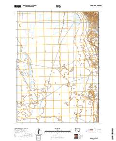 2020 Map of Garrison Lake, 2020 Print