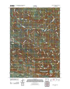 2011 Map of Gawley Creek, 2011 Print