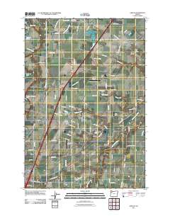 2011 Map of Gervais, 2011 Print