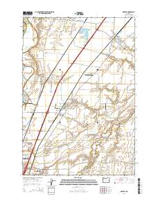 2014 Map of Gervais, 2014 Print