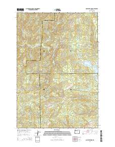 2014 Map of Gobblers Knob, 2014 Print