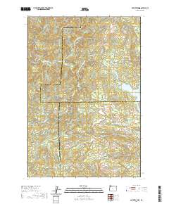 2020 Map of Gobblers Knob, 2020 Print