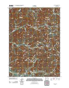 2011 Map of Golden, 2011 Print