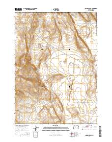 2014 Map of Goodrich Well, 2014 Print