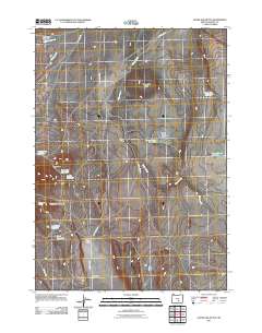 2011 Map of Goose Egg Butte, 2011 Print
