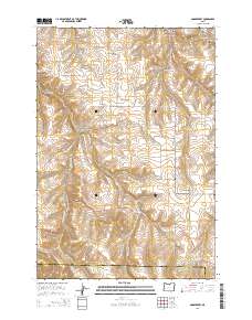 2014 Map of Gooseberry, 2014 Print