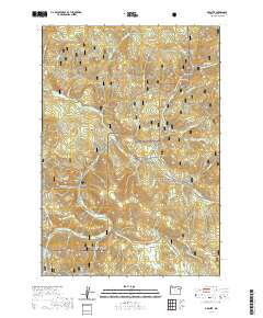 2020 Map of Granite, 2020 Print