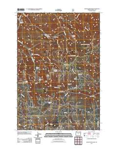 2011 Map of Granite Meadows, 2011 Print