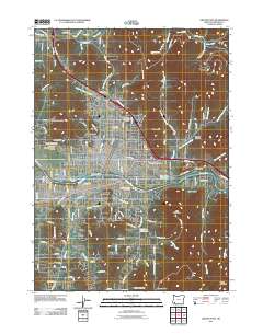 2011 Map of Grants Pass, 2011 Print