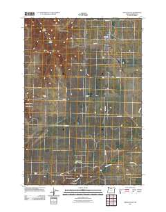 2011 Map of Grass Valley, 2011 Print