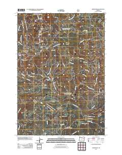 2011 Map of Greenhorn, 2011 Print