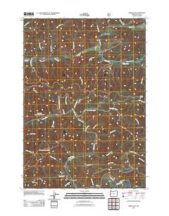 2011 Map of Greenleaf, 2011 Print