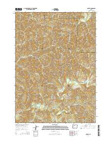 2014 Map of Gunter, 2014 Print