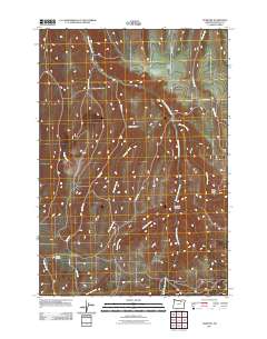 2011 Map of Gurdane, 2011 Print