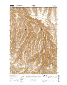 2014 Map of Gurdane, 2014 Print