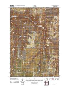 2011 Map of Gwendolen, 2011 Print