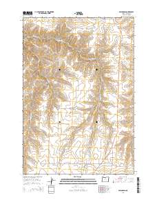 2014 Map of Gwendolen, 2014 Print