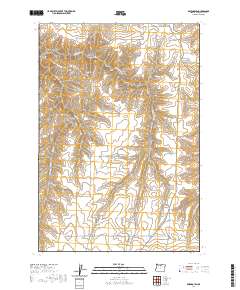 2020 Map of Gwendolen, 2020 Print