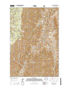 2014 Map of Haas Hollow, 2014 Print