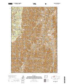 2020 Map of Haas Hollow, 2020 Print