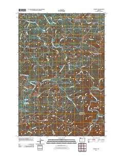 2011 Map of Hamlet, 2011 Print