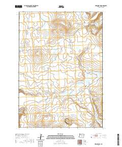 2020 Map of Hardin Ranch, 2020 Print