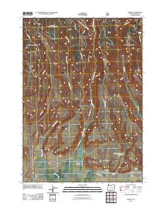 2011 Map of Harney, 2011 Print