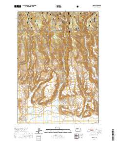 2020 Map of Harney, 2020 Print
