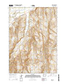 2014 Map of Harper, 2014 Print