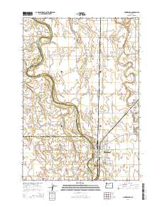 2014 Map of Harrisburg, 2014 Print