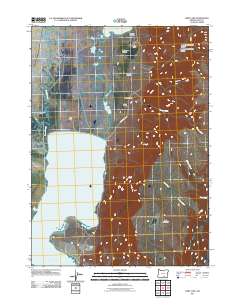 2011 Map of Hart Lake, 2011 Print