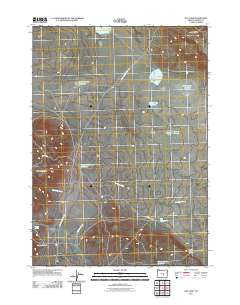 2011 Map of Hay Lake, 2011 Print